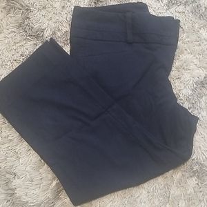 Navy blue capri pants